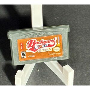 Backyard Sports Football 2007 GBA Game Boy Advance Authentic Cartridge